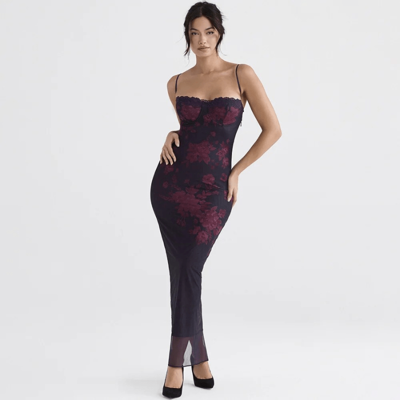 Isaline - Robe Maxi Imprimée