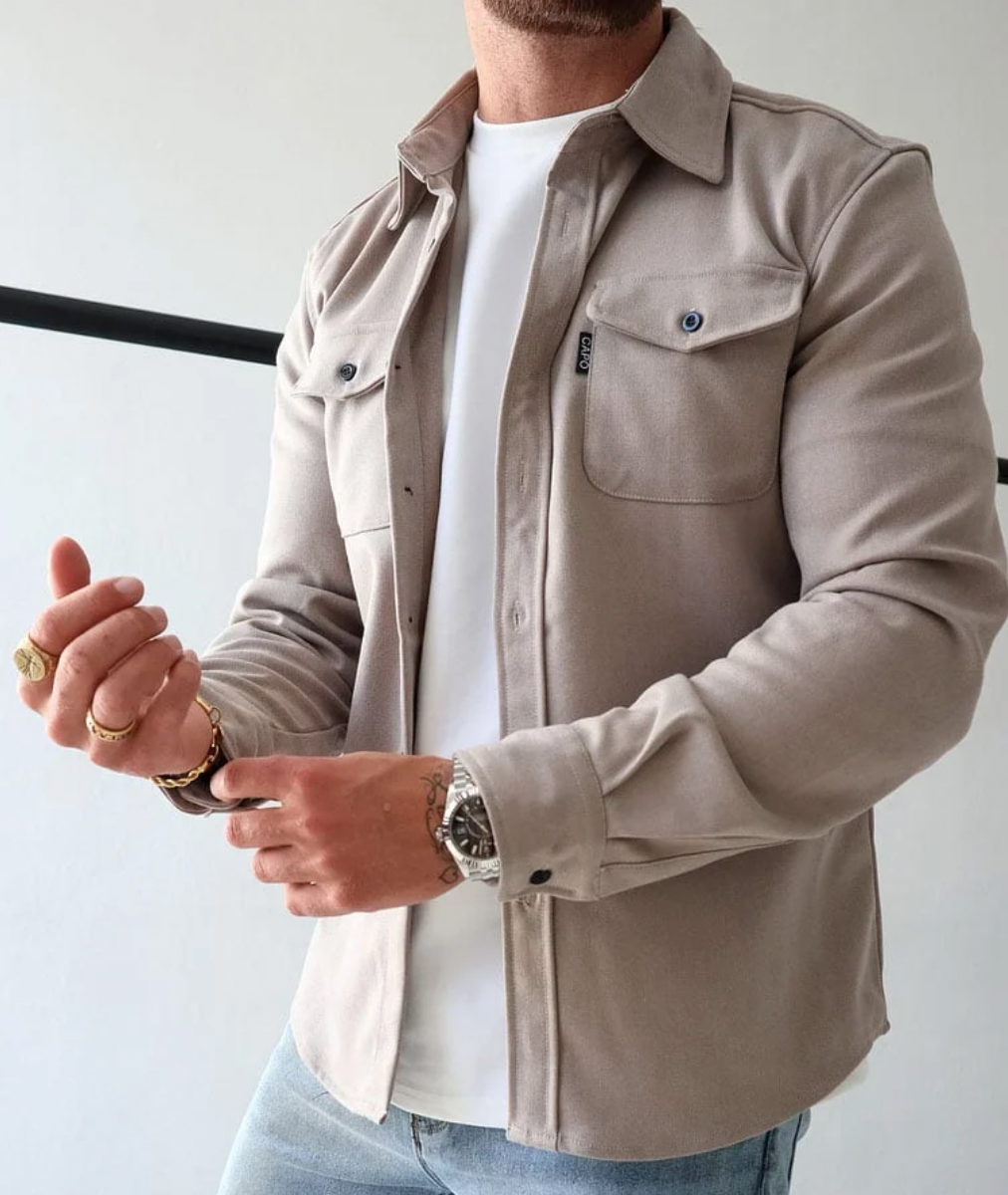 Sebastian - Veste classique à boutons pour homme