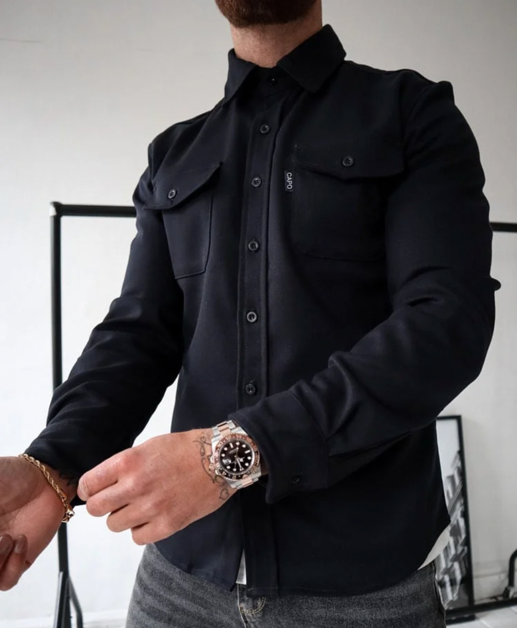 Sebastian - Veste classique à boutons pour homme