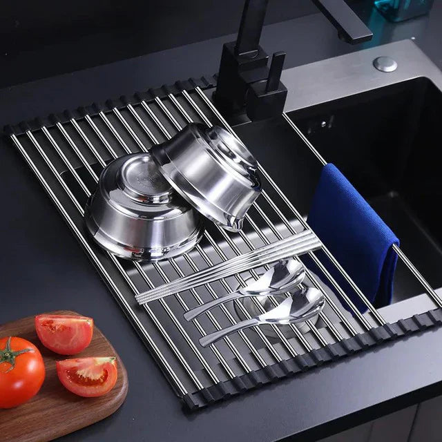 UtensilEase - Égouttoir de cuisine élégant