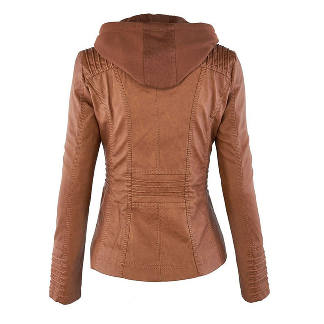 Veste imperméable pour femmes avec capuche