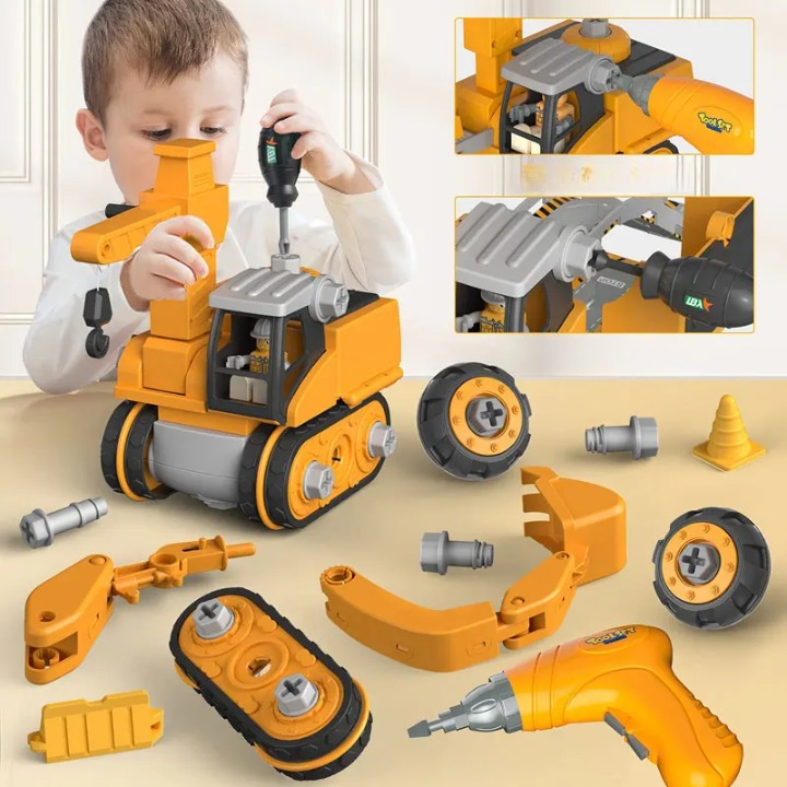 Kit de construction Invento Junior – Jouets de construction sûrs et intelligents pour enfants