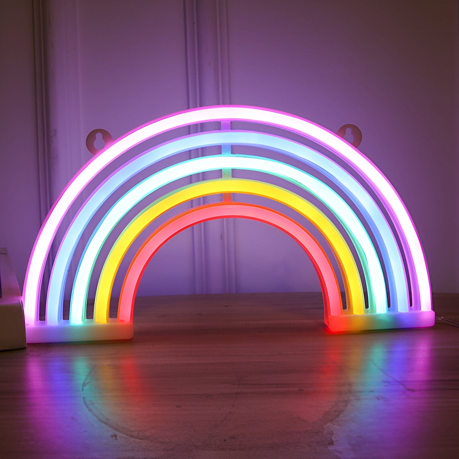 GlowArc - Lampe de nuit arc-en-ciel LED élégante