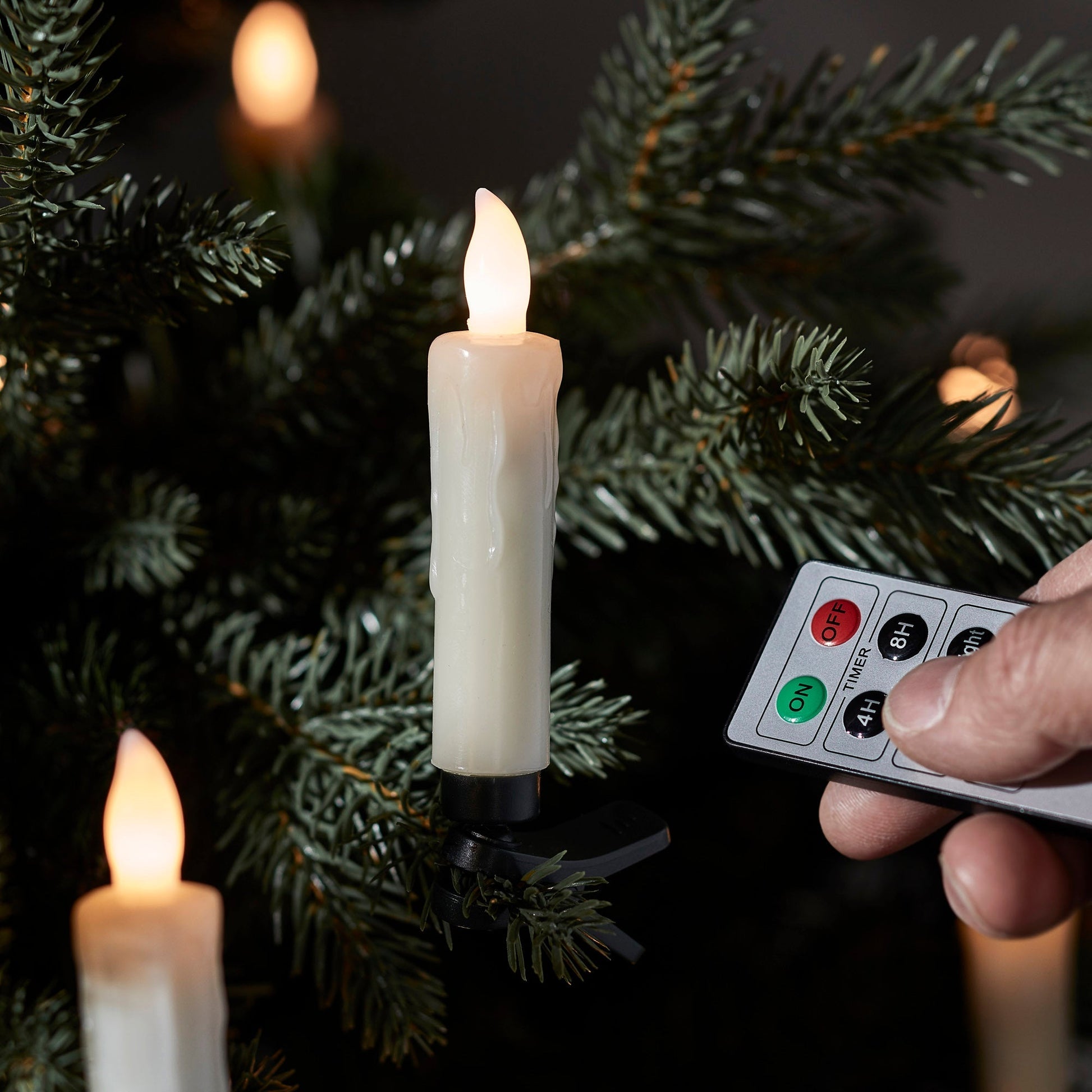 GlowFlame - Bougies LED pour la décoration des fêtes