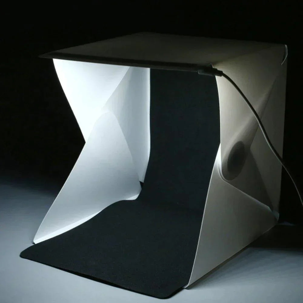 FotoBox Pro – Studio de lumière portable pour une photographie de produit parfaite