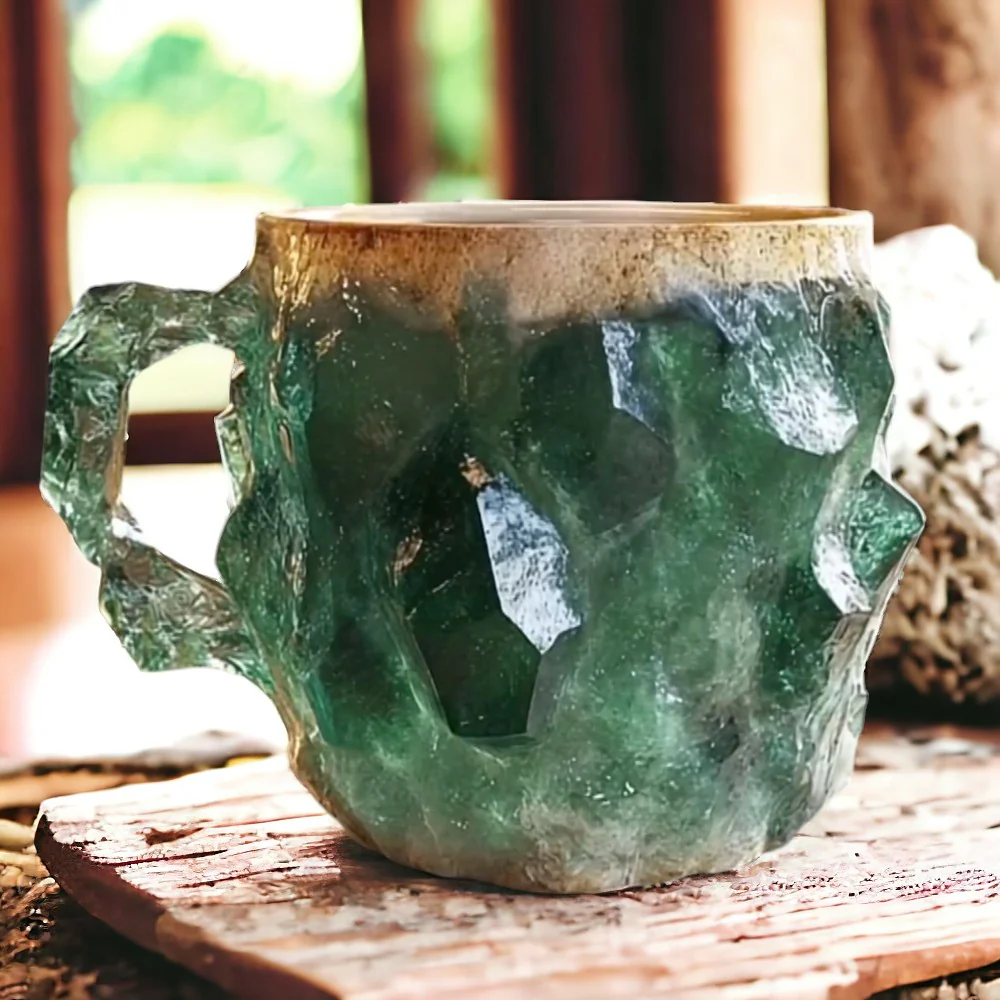Tasse en pierre faite à la main Nordica – Élégance et beauté naturelle