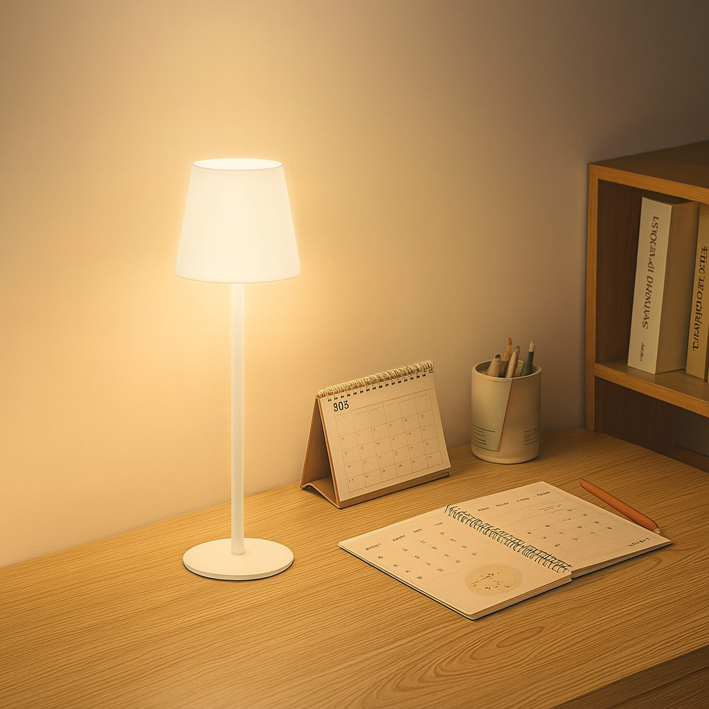 Liora | Lampe de bureau LED sans fil moderne