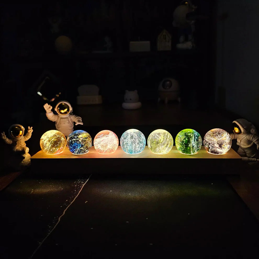 Lampe de table Lumea Krystal – Créez une atmosphère magique et relaxante