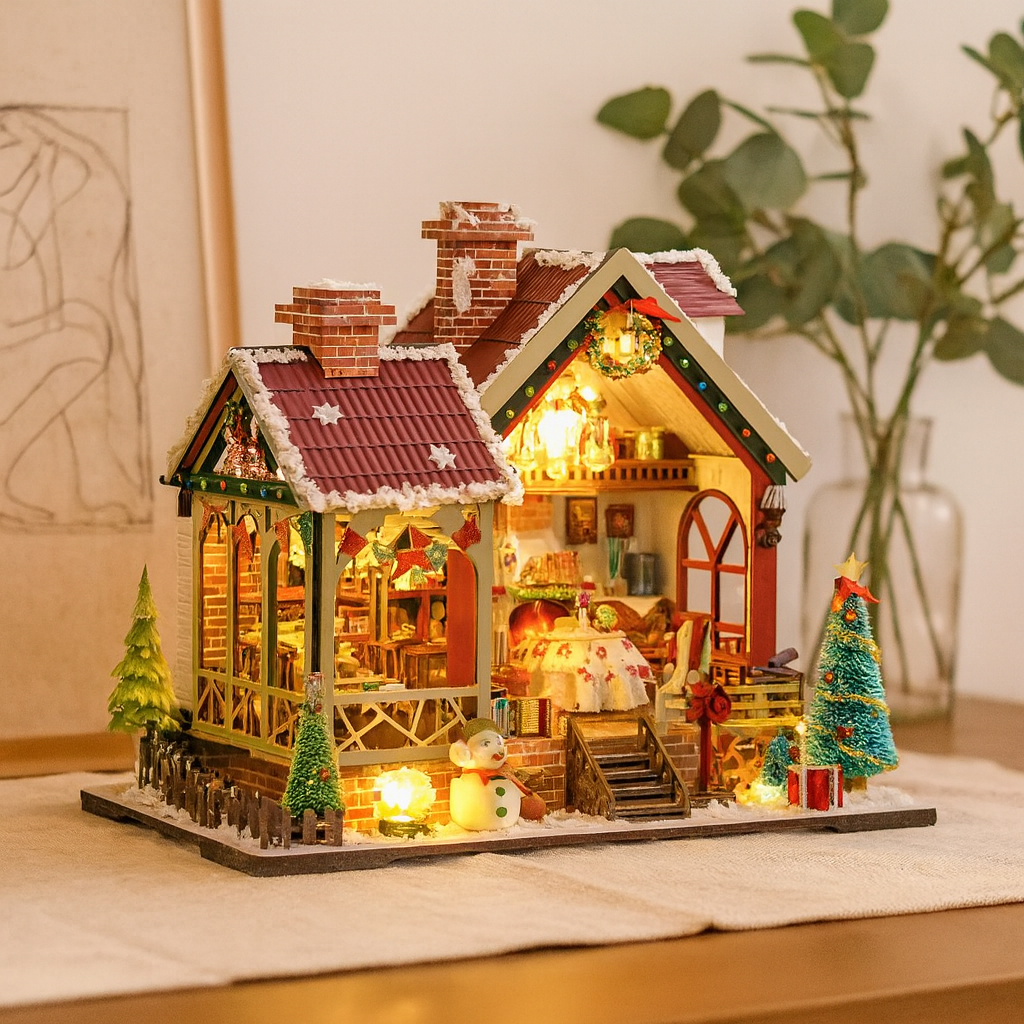 Lumivelle | Kit de Modèle 3D de Noël à Monter soi-même