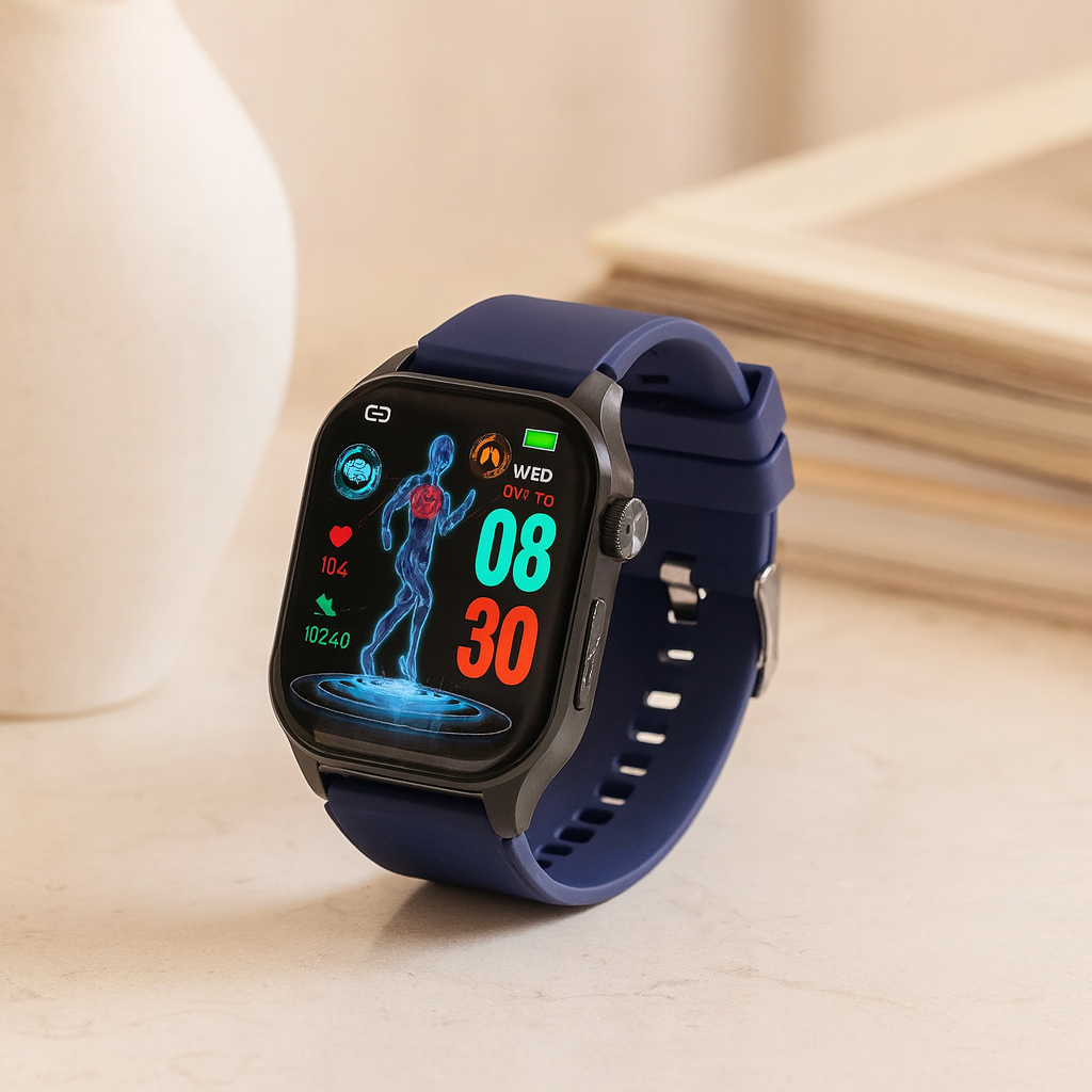 Lumivex | VitalEdge Montre connectée de fitness avec ECG suivie de santé