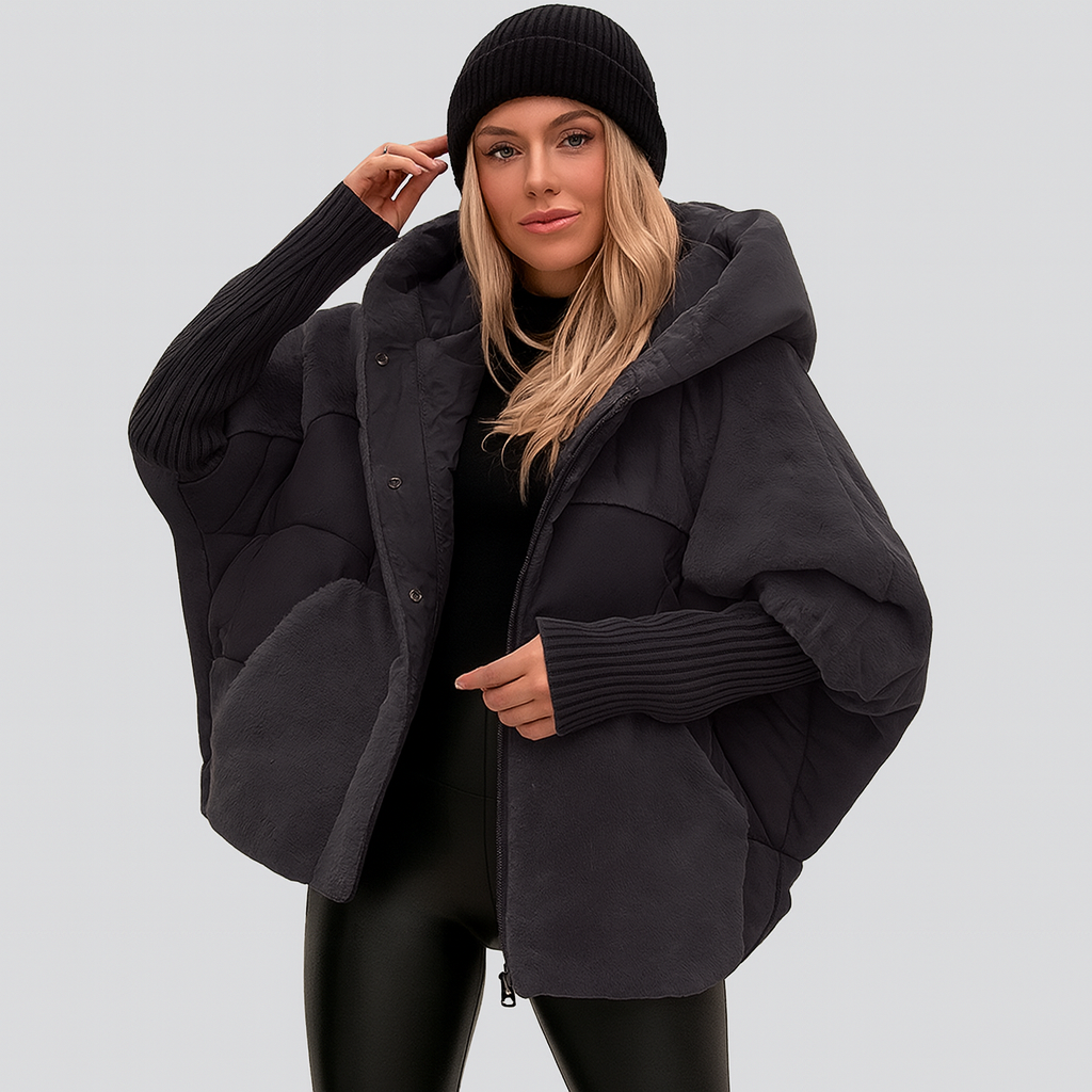 Lunivara | Veste matelassée oversized à capuche