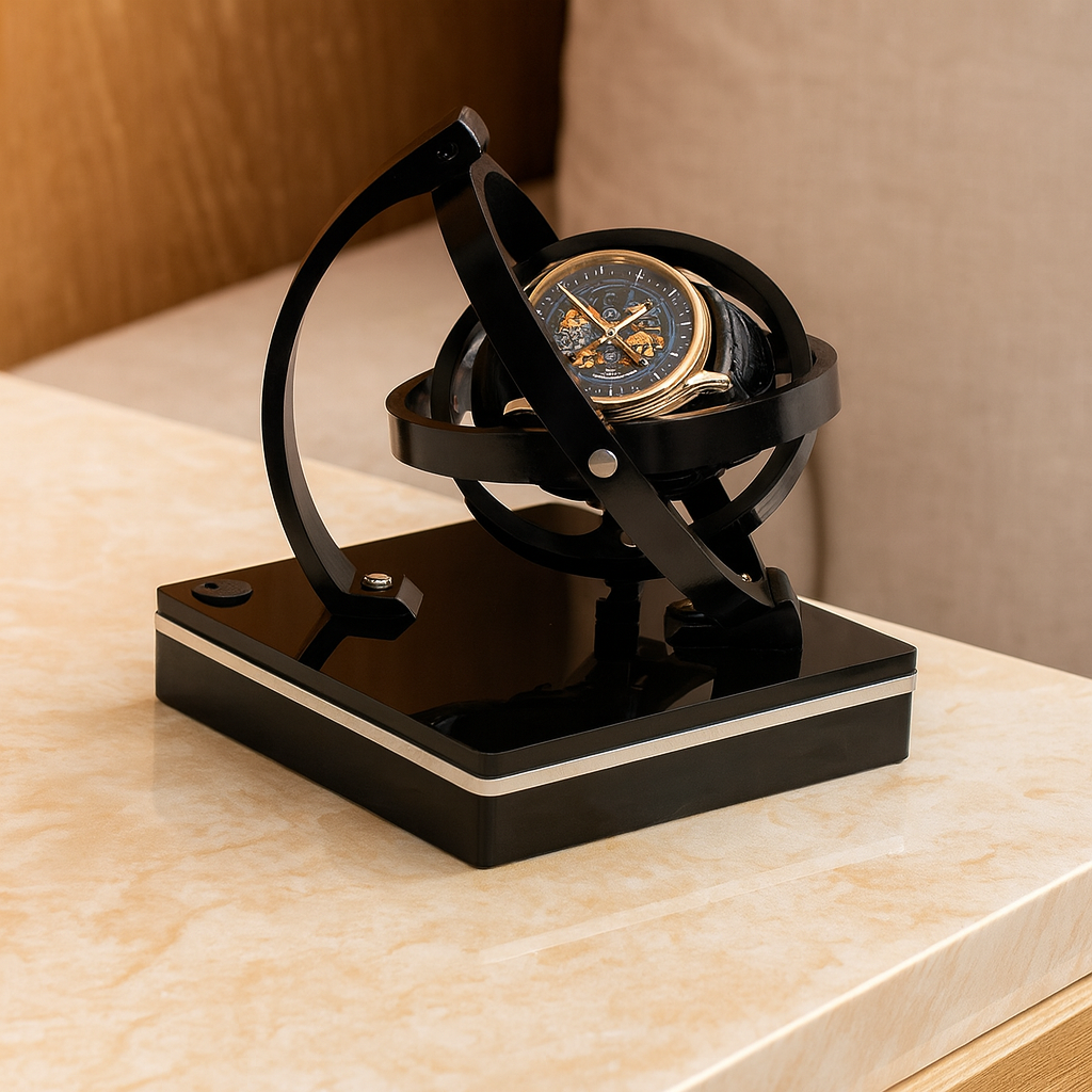 Roue Automatique Lux avec Vitrine pour Montres Mécaniques