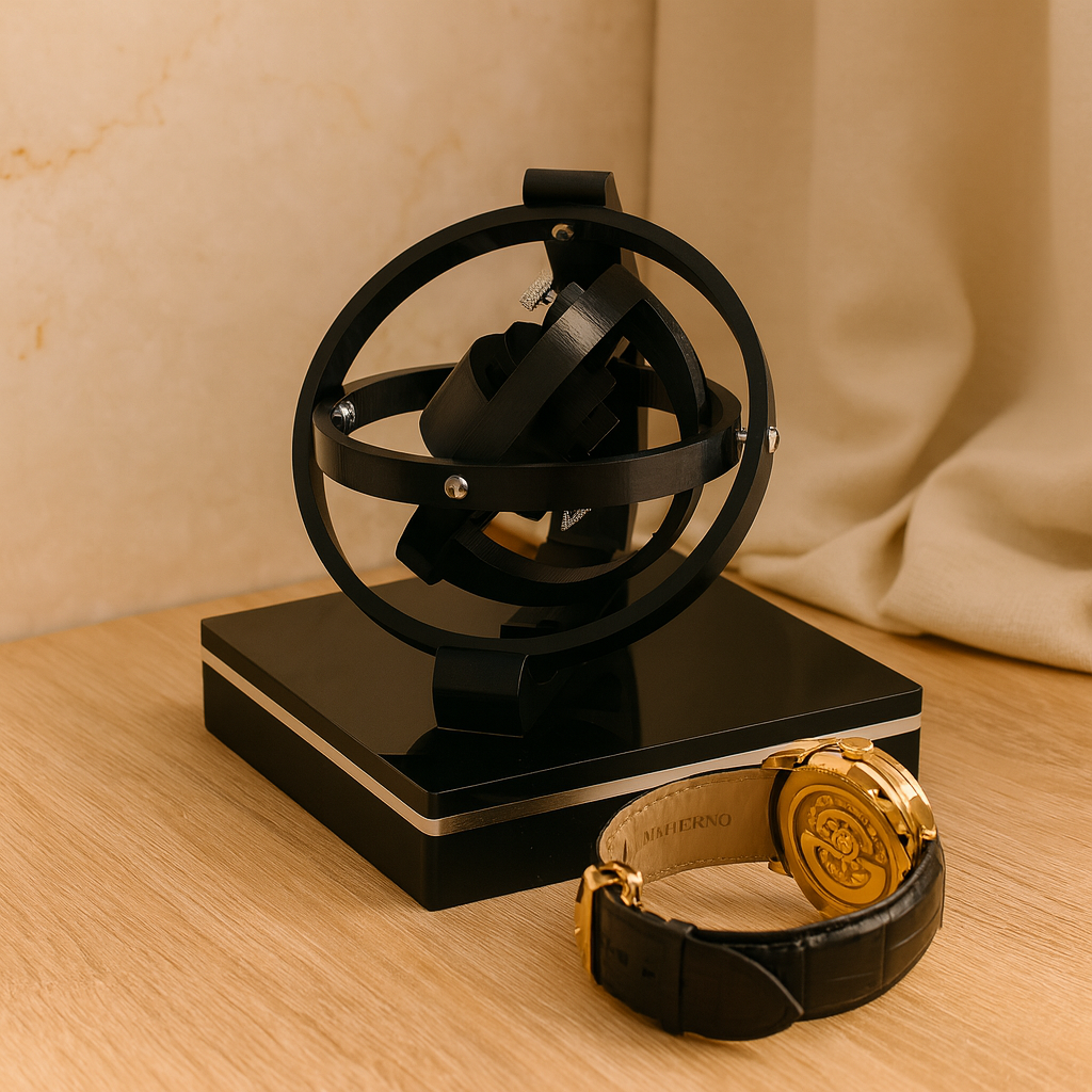 Roue Automatique Lux avec Vitrine pour Montres Mécaniques