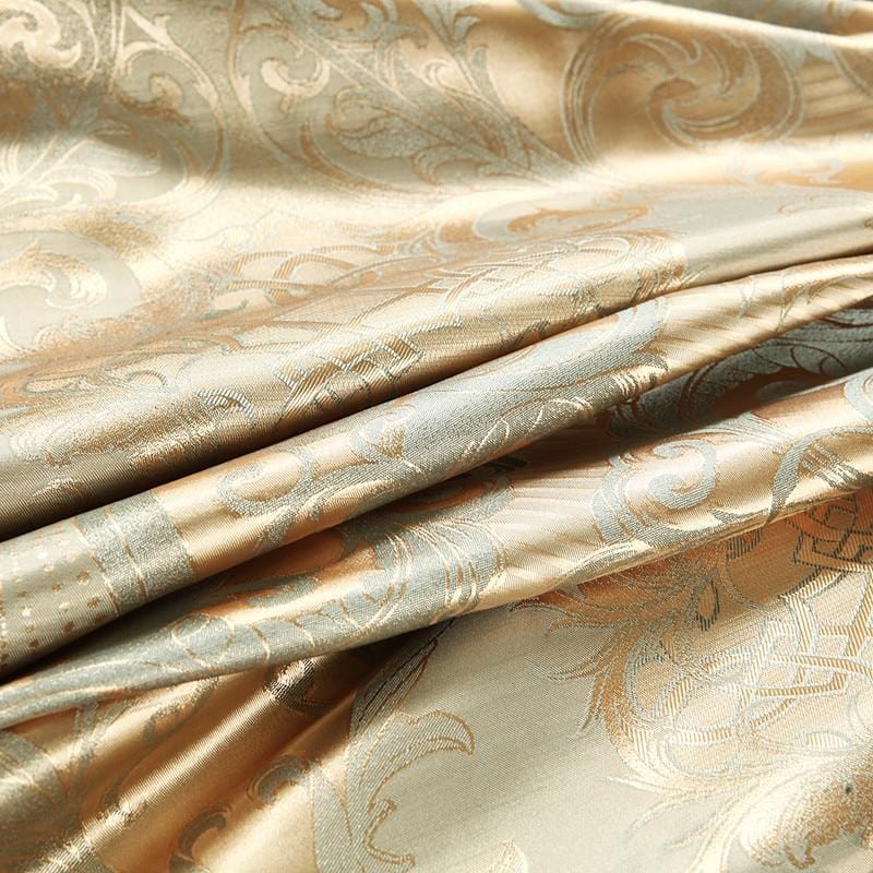 Ensemble de Housses de Couette SatinLuxe avec Fini Lisse et Taies d'Oreiller Étroites