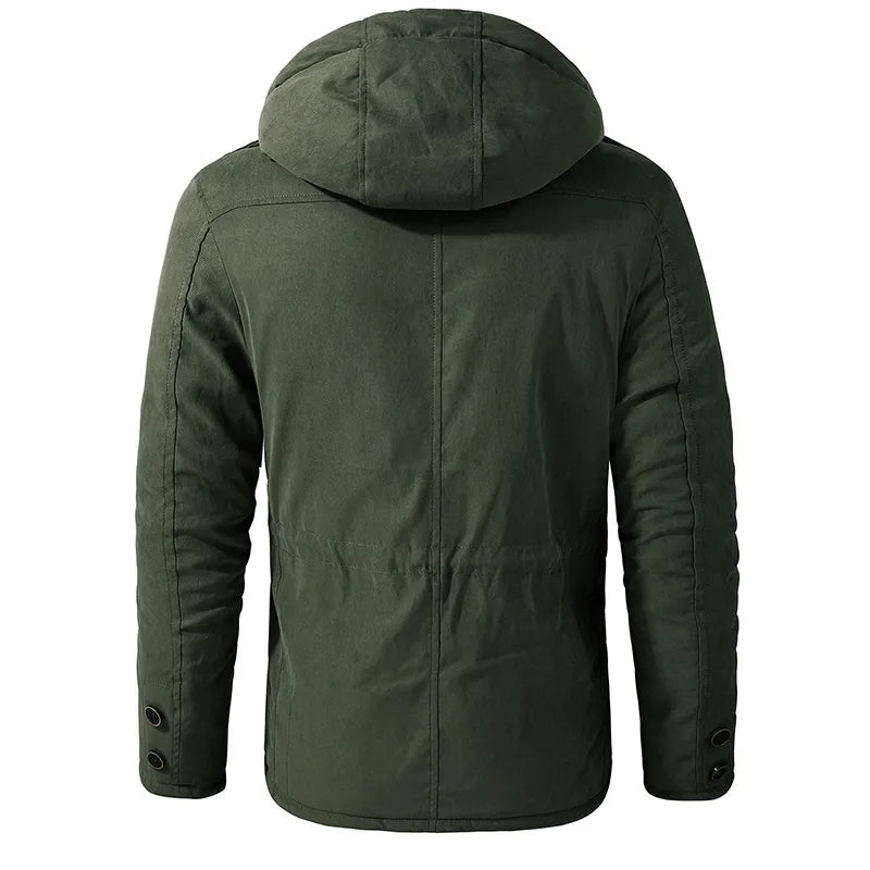 Sven - Veste en polaire avec capuche et plusieurs poches