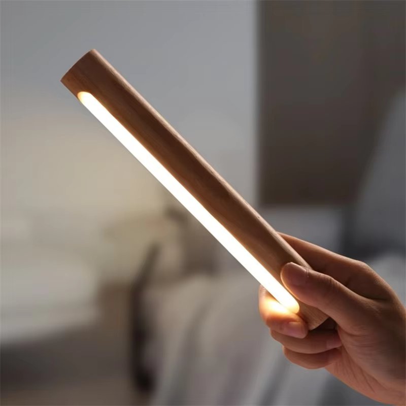 LumeWood - Lampe murale et de table LED minimaliste