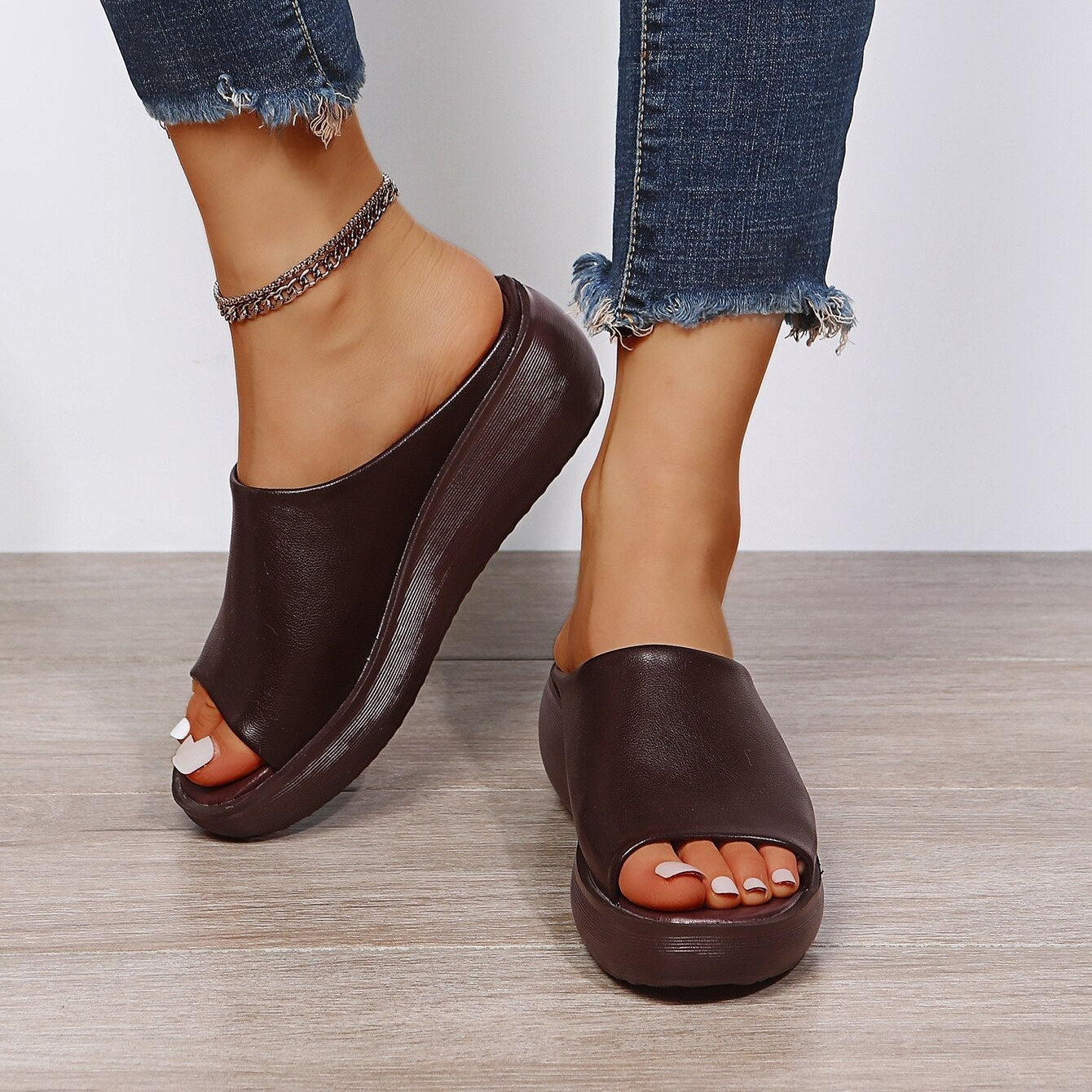 Elina - Chaussons de luxe pour la maison