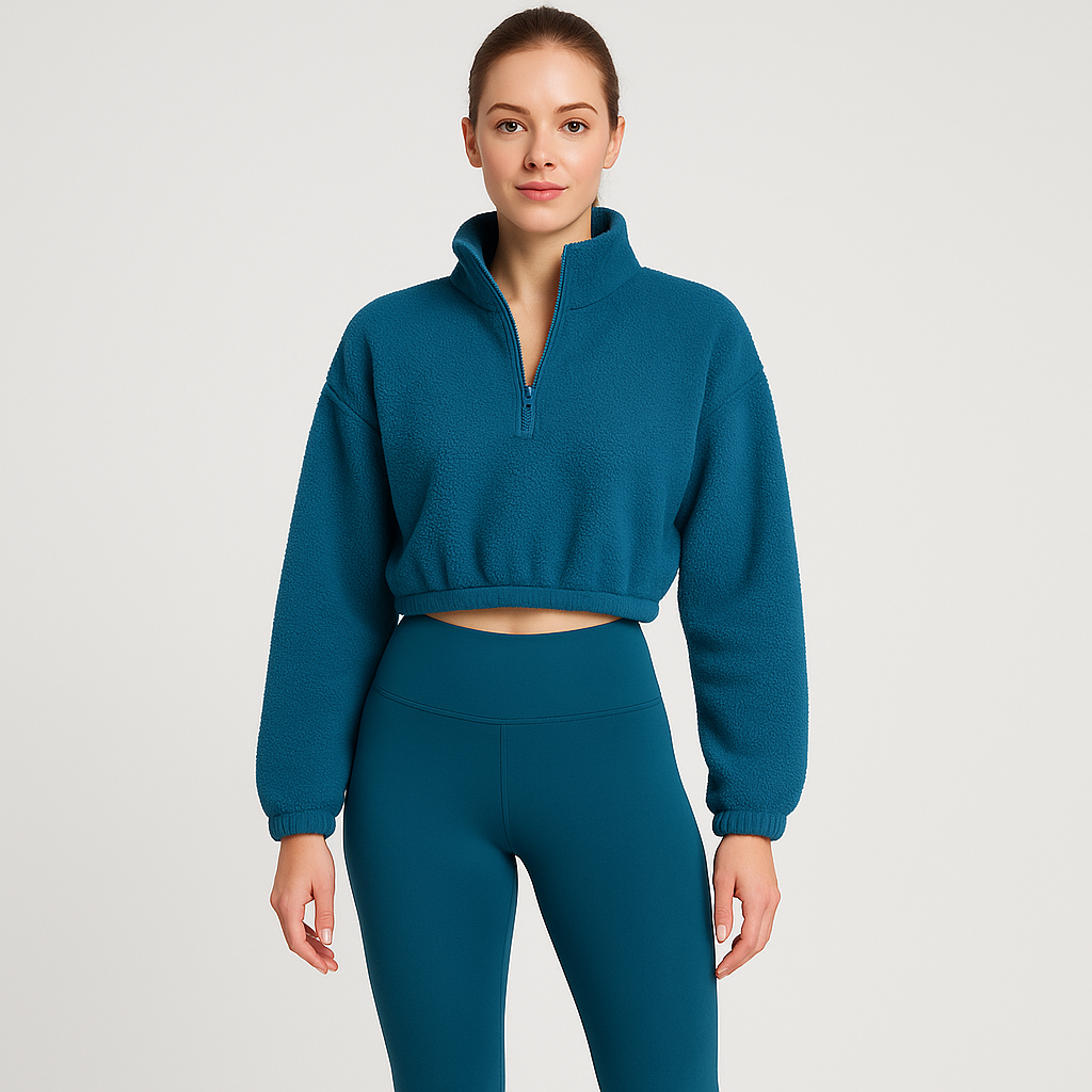 Marlis | Ensemble de yoga doublé en polaire