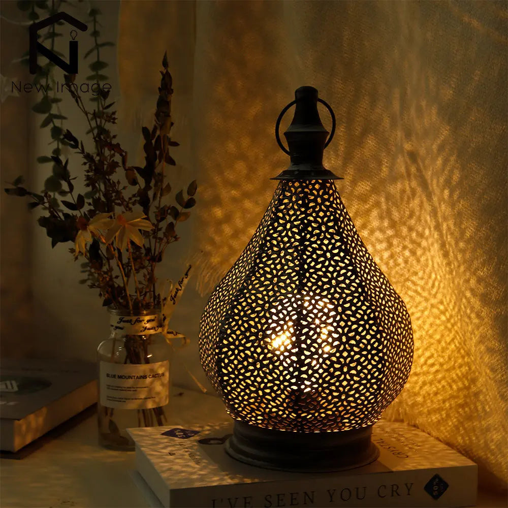 MosaicGlow – Lampe de table d’inspiration marocaine