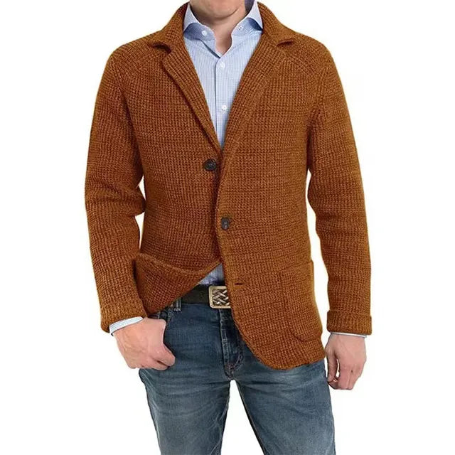 Veste à boutons élégants Henry