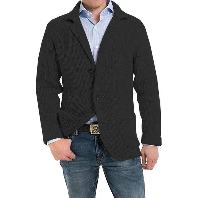 Veste à boutons élégants Henry