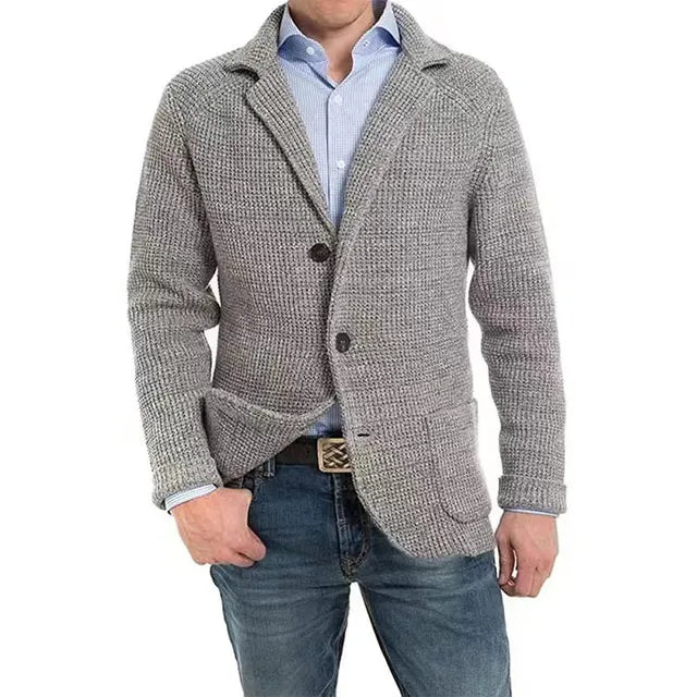 Veste à boutons élégants Henry