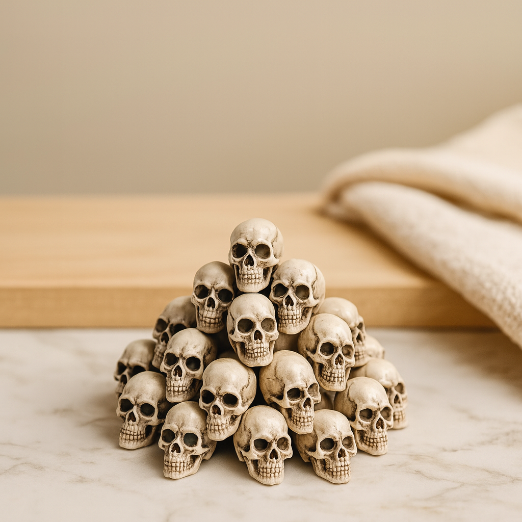 Ensemble de mini-sculptures – 30/50/100 figurines pour Halloween et décoration de jardin
