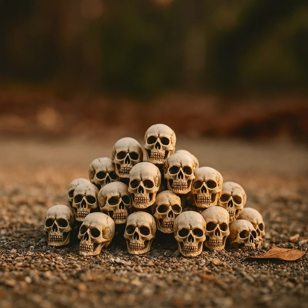 Ensemble de mini-sculptures – 30/50/100 figurines pour Halloween et décoration de jardin