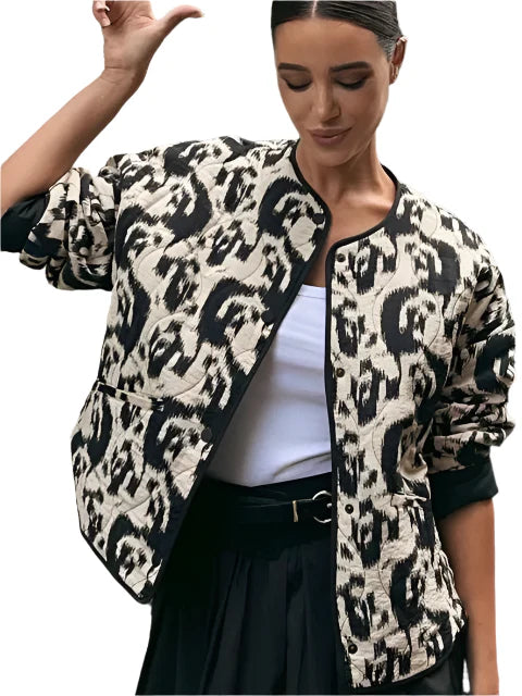 Amor - Veste en patchwork bohème matelassée pour femmes