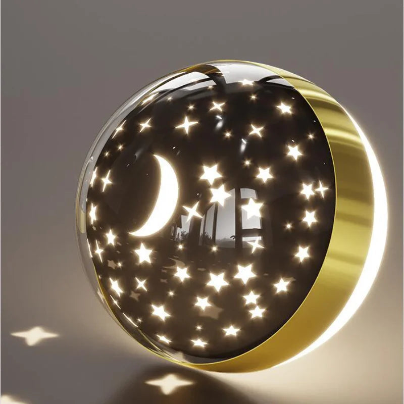 StarGlow - Lampe boule de nuit étoilée enchanteresse