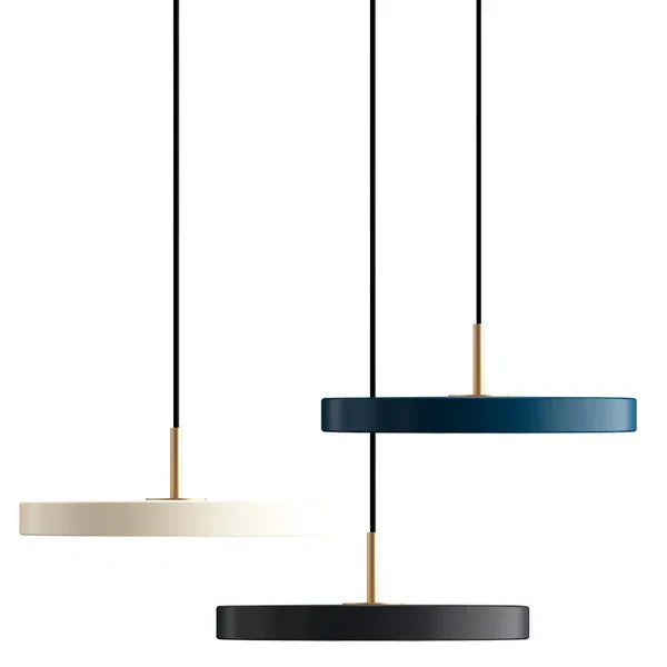 NordLumen - Suspension moderne à abat-jour circulaire