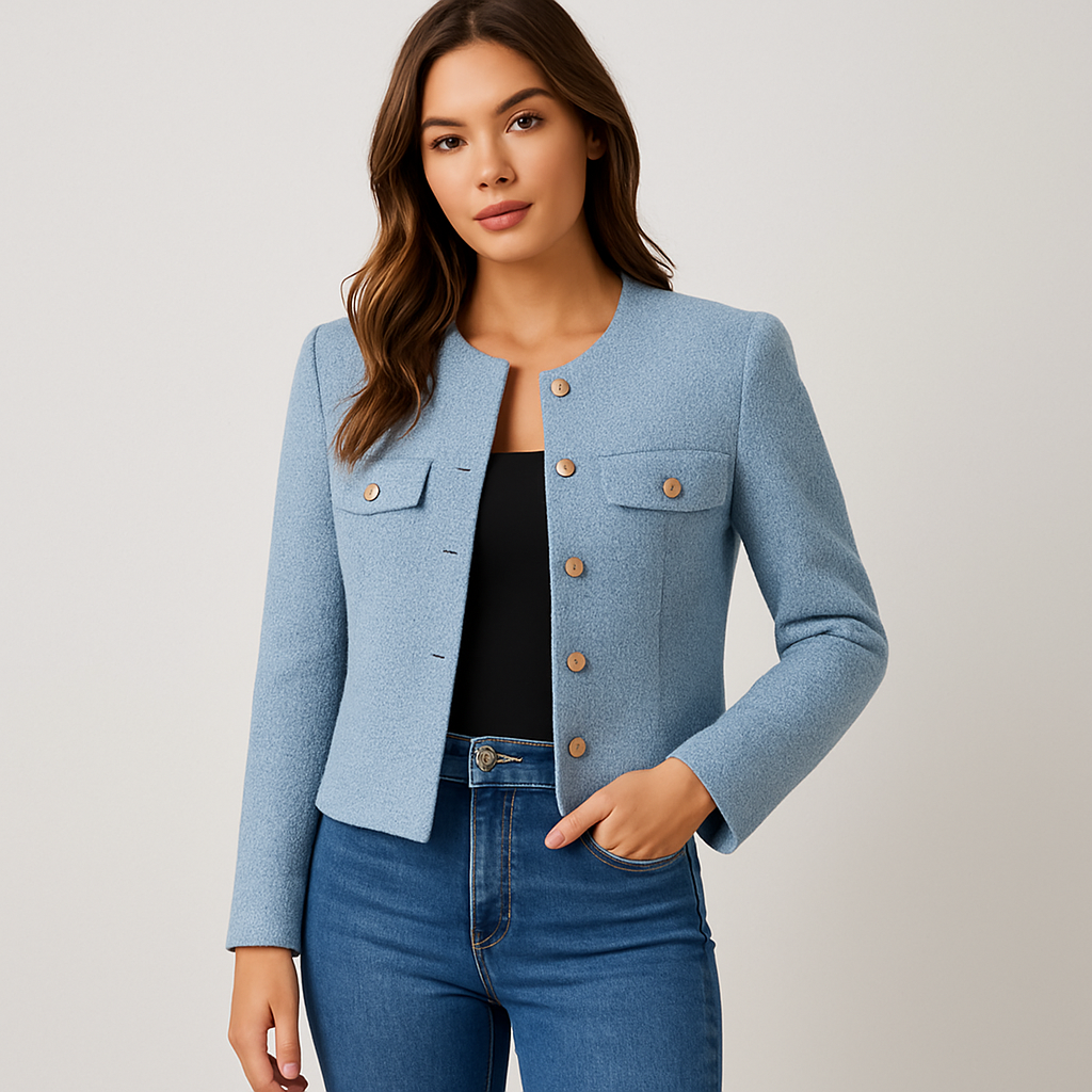 Monica | Blazer en tweed élégant