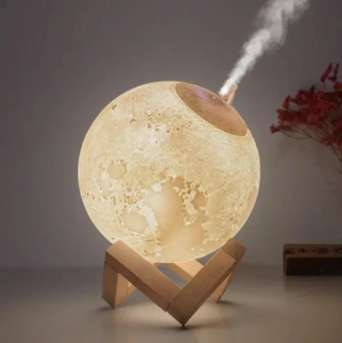 MistLume - Lampe rechargeable et humidificateur