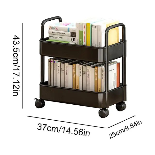 EfficientStorage - Étagère élégante à deux niveaux
