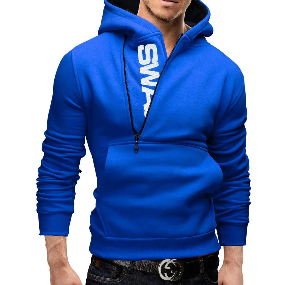 Veste à capuche stylée Sander avec fermeture éclair sur le côté
