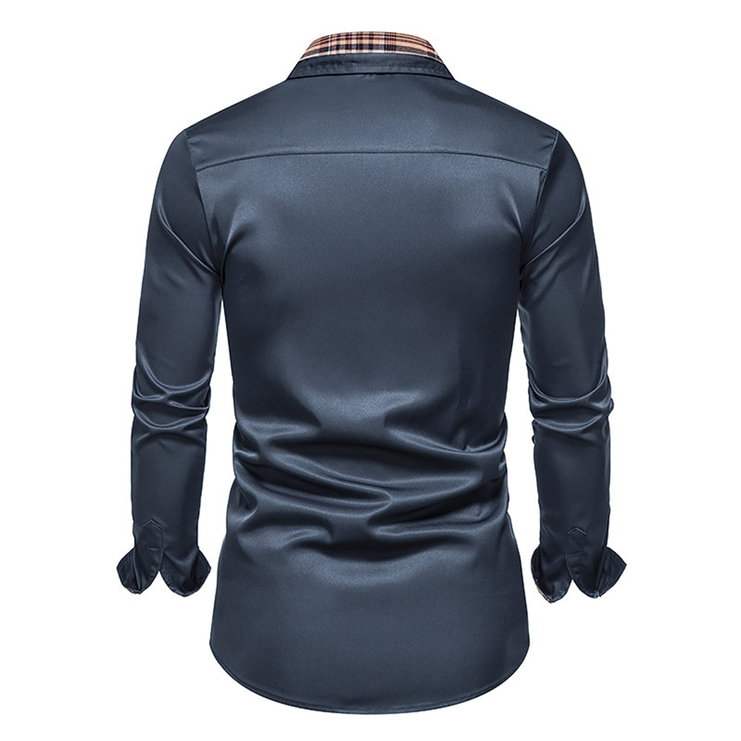 Noah - Chemise décontractée à manches longues avec boutons et poches