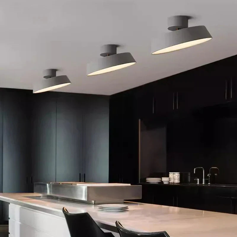 Plafonnier LED rotatif LumiFlex – Éclairage moderne et orientable