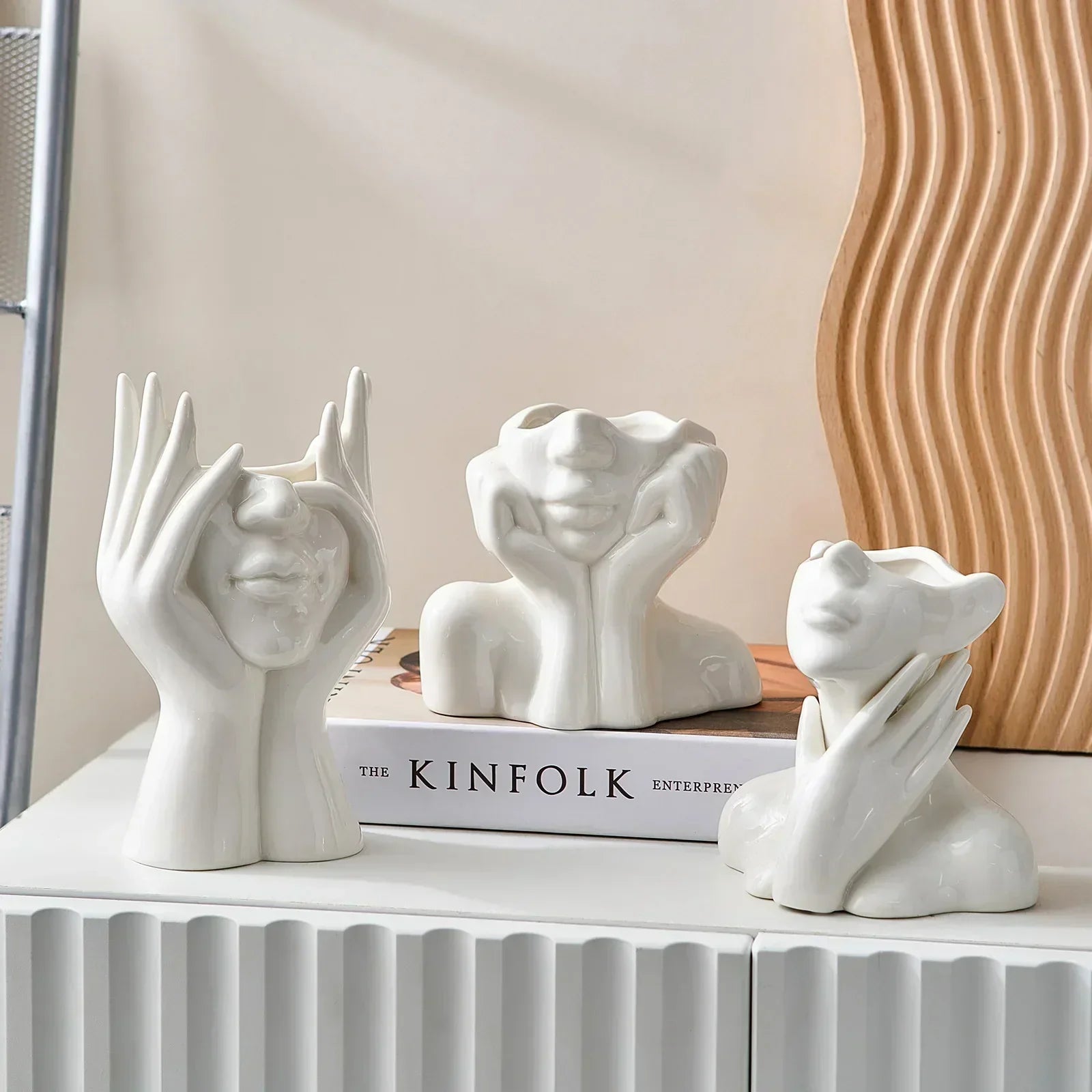 ClayLuxe - Vases en céramique au design minimaliste