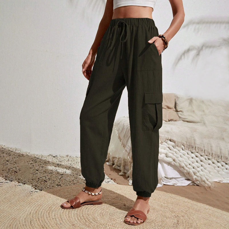 Brittany | Pantalon de jogging décontracté à cordon de serrage