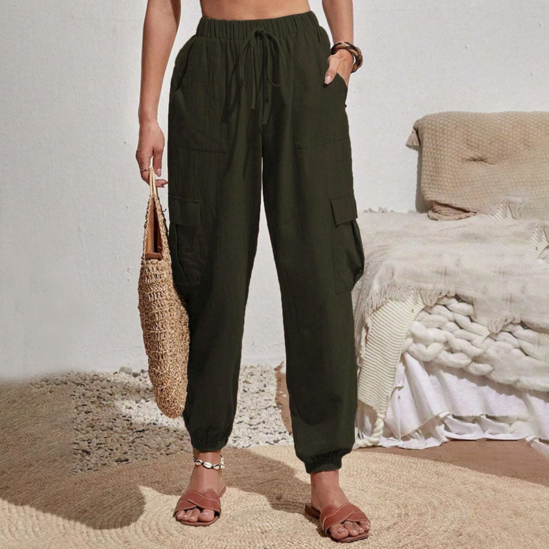 Brittany | Pantalon de jogging décontracté à cordon de serrage