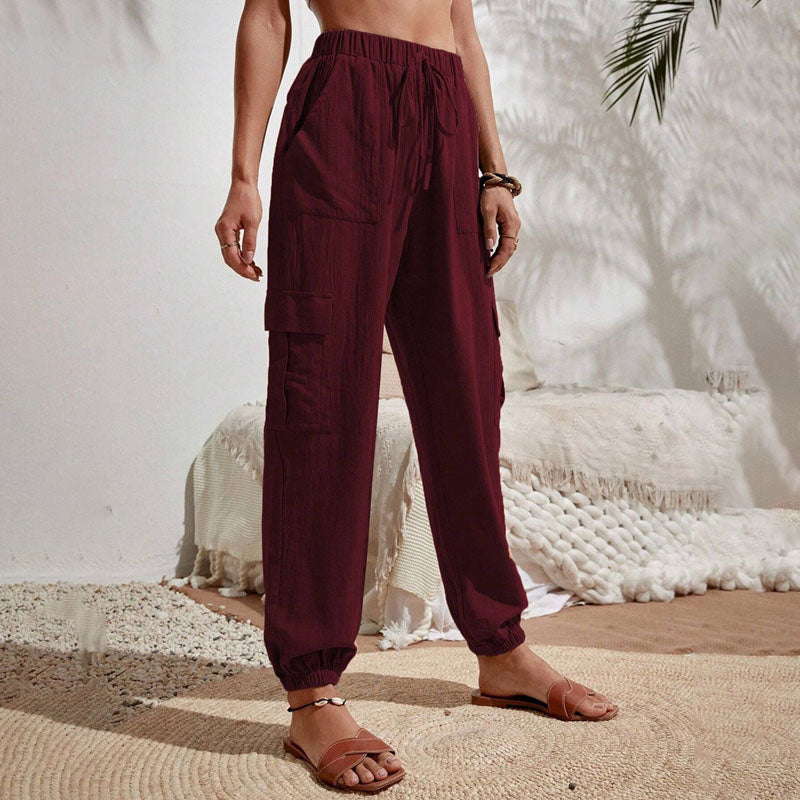 Brittany | Pantalon de jogging décontracté à cordon de serrage