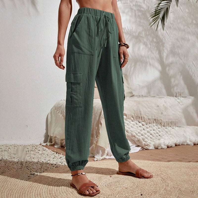 Brittany | Pantalon de jogging décontracté à cordon de serrage
