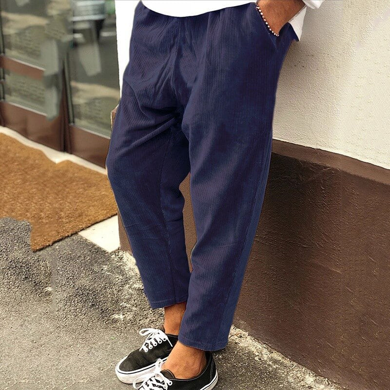 Pantalons Unis Confortables