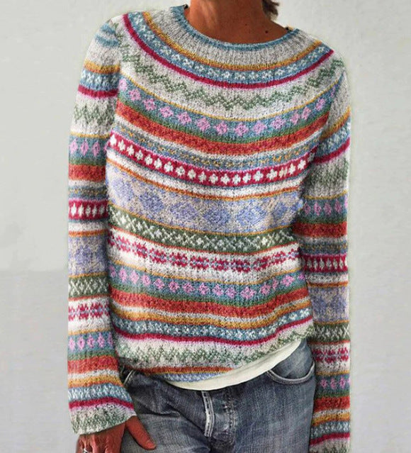 Isla - Pull en tricot confortable et élégant