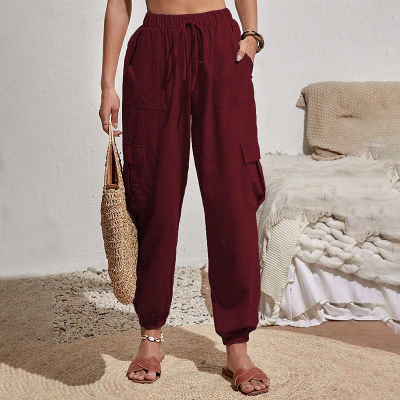 Brittany | Pantalon de jogging décontracté à cordon de serrage