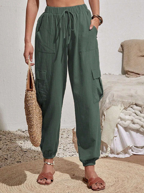 Brittany | Pantalon de jogging décontracté à cordon de serrage