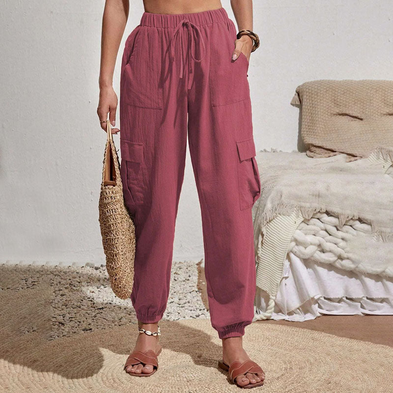 Brittany | Pantalon de jogging décontracté à cordon de serrage