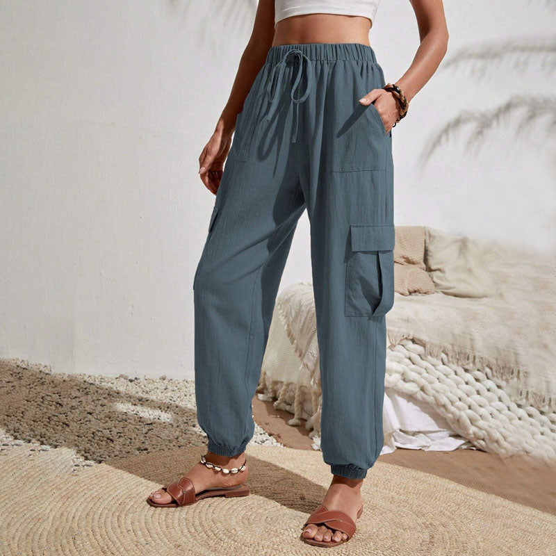 Brittany | Pantalon de jogging décontracté à cordon de serrage