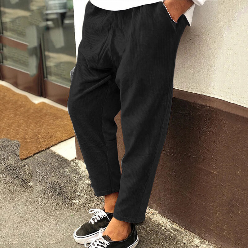 Pantalons Unis Confortables