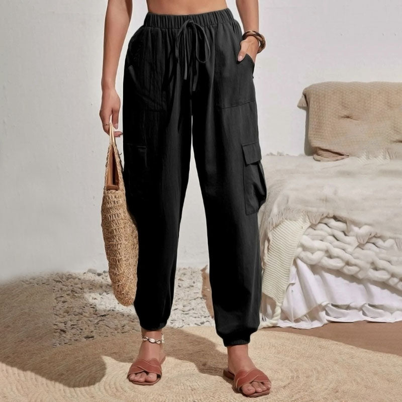 Brittany | Pantalon de jogging décontracté à cordon de serrage